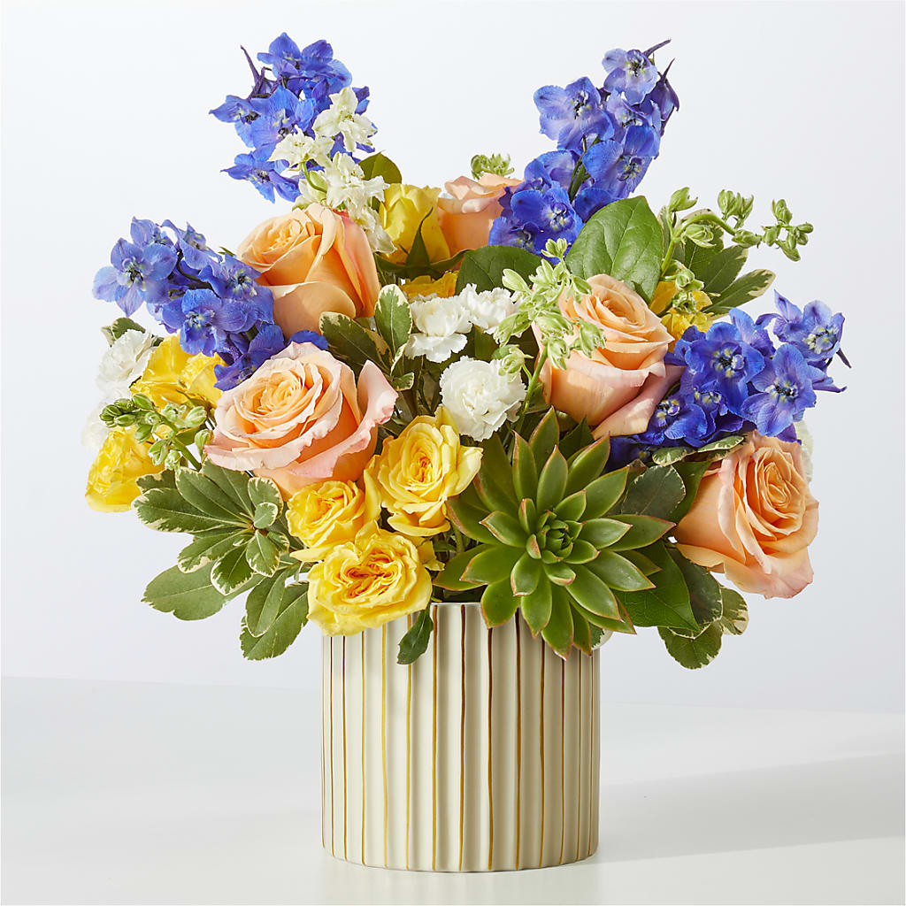 Cobalt Reverie Bouquet – Pukalani Floral, Paia HI