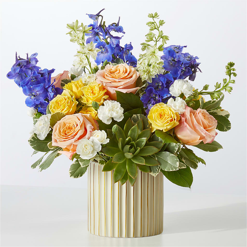 Cobalt Reverie Bouquet – Pukalani Floral, Paia HI