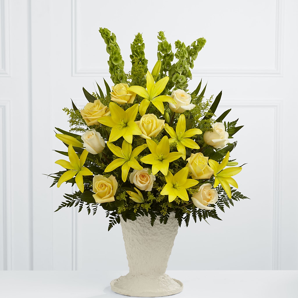 Golden Memories Arrangement – Pukalani Floral, Paia HI