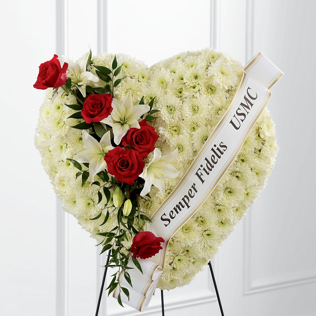 Heartfelt Hero Standing Heart – Pukalani Floral, Paia HI