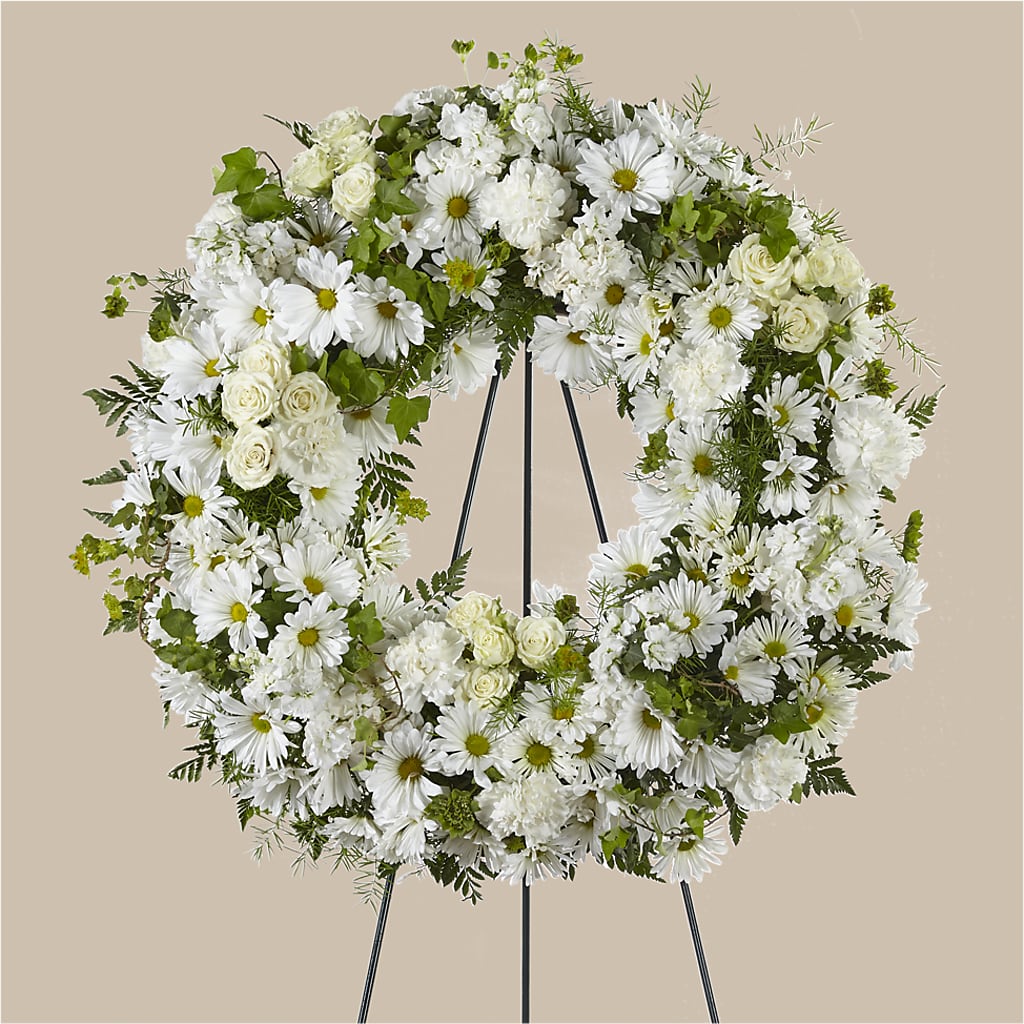 Faithful Wishes Wreath – Pukalani Floral, Paia HI
