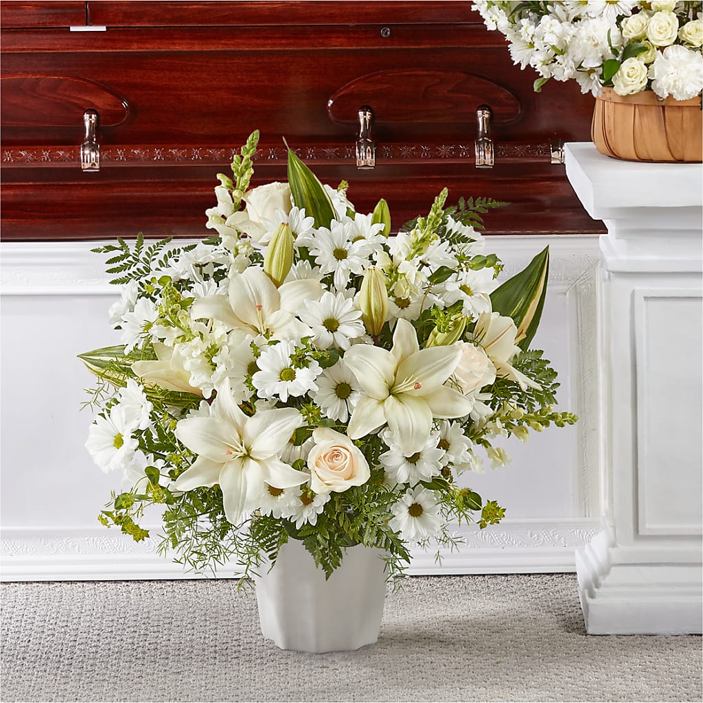 Thoughts of Tranquility Floor Basket – Pukalani Floral, Paia HI