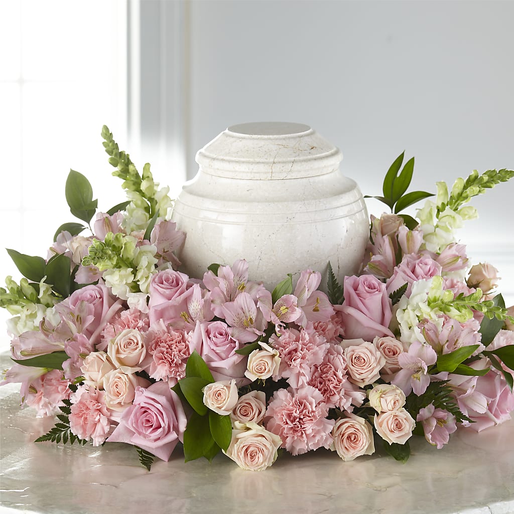 Blooms of Hope Cremation Adornment – Pukalani Floral, Paia HI