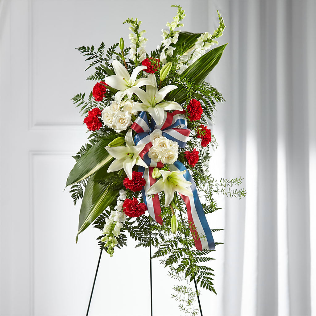 Stars of Life Standing Spray – Pukalani Floral, Paia HI