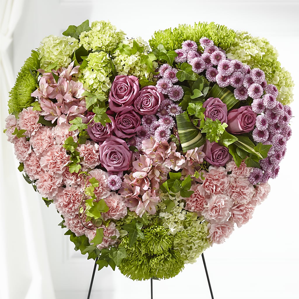 Heartwarming Standing Heart – Pukalani Floral, Paia HI