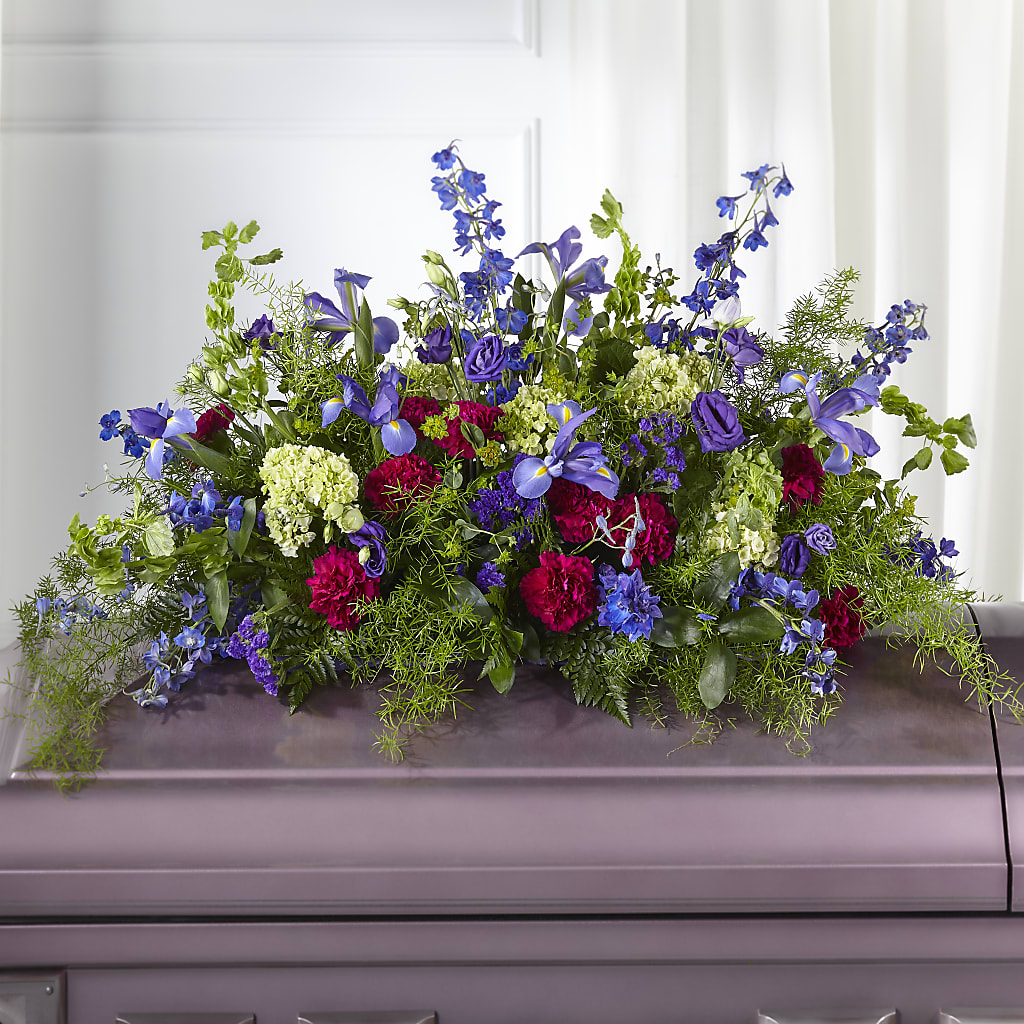 Always Treasured Casket Spray – Pukalani Floral, Paia HI