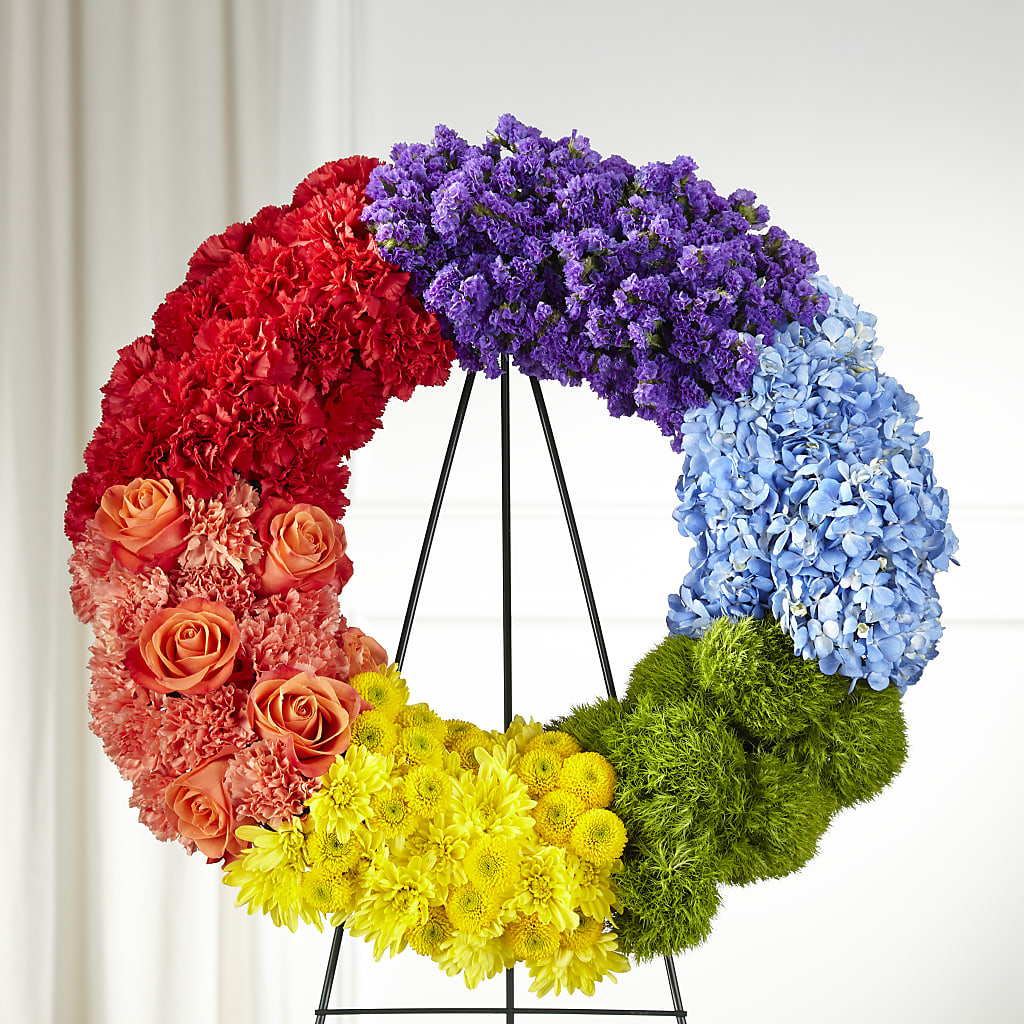 Circle of Love Wreath – Pukalani Floral, Paia HI