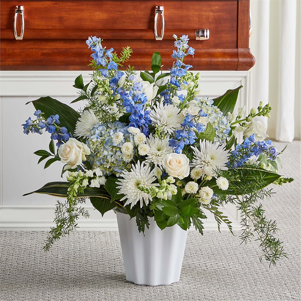 Everlasting Memories Floor Basket – Pukalani Floral, Paia HI