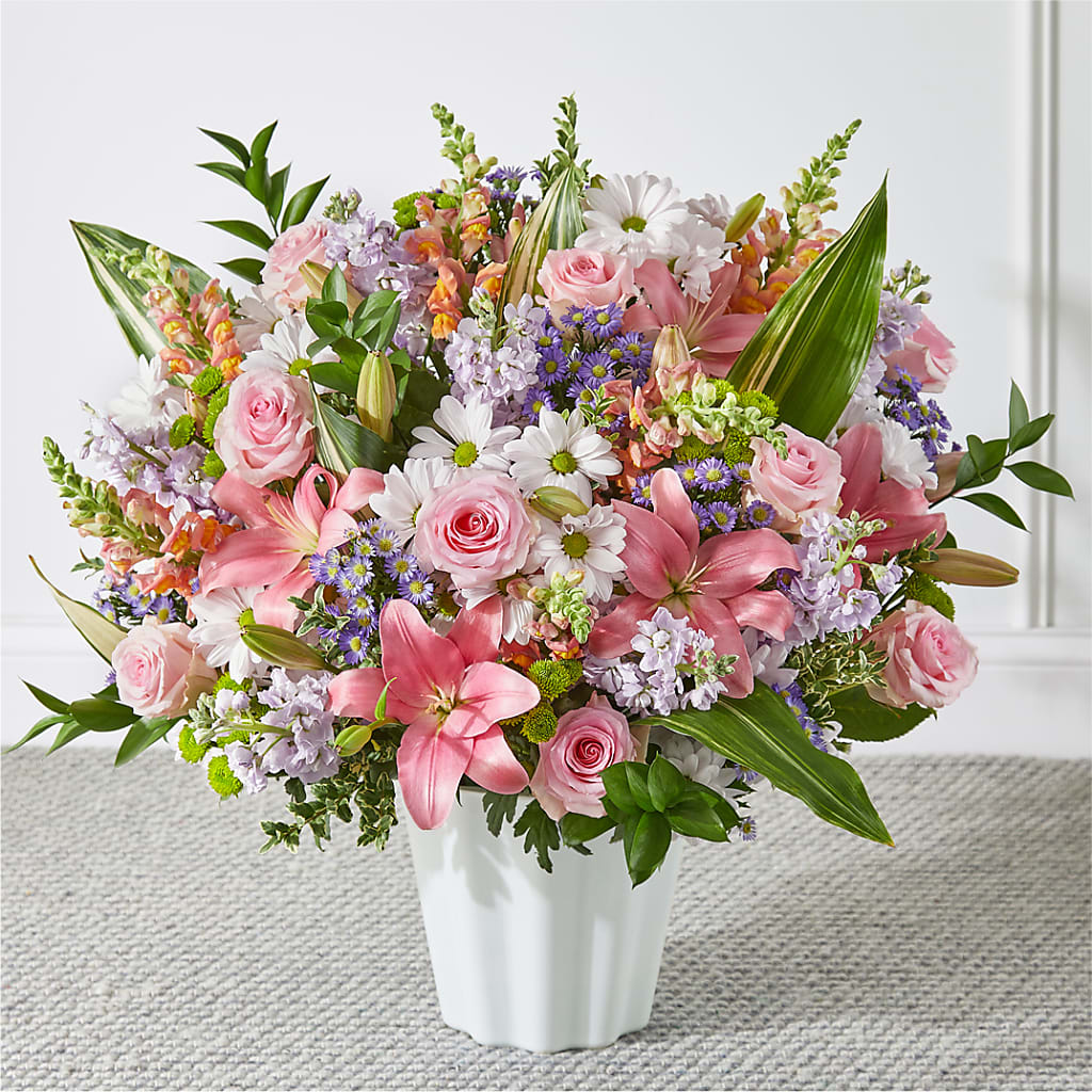 Abundant Compassion Floor Basket – Pukalani Floral, Paia HI
