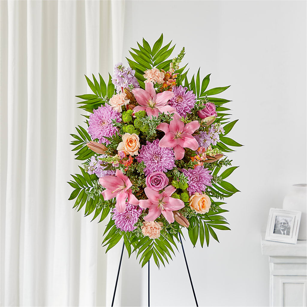 Love & Light Standing Spray – Pukalani Floral, Paia HI