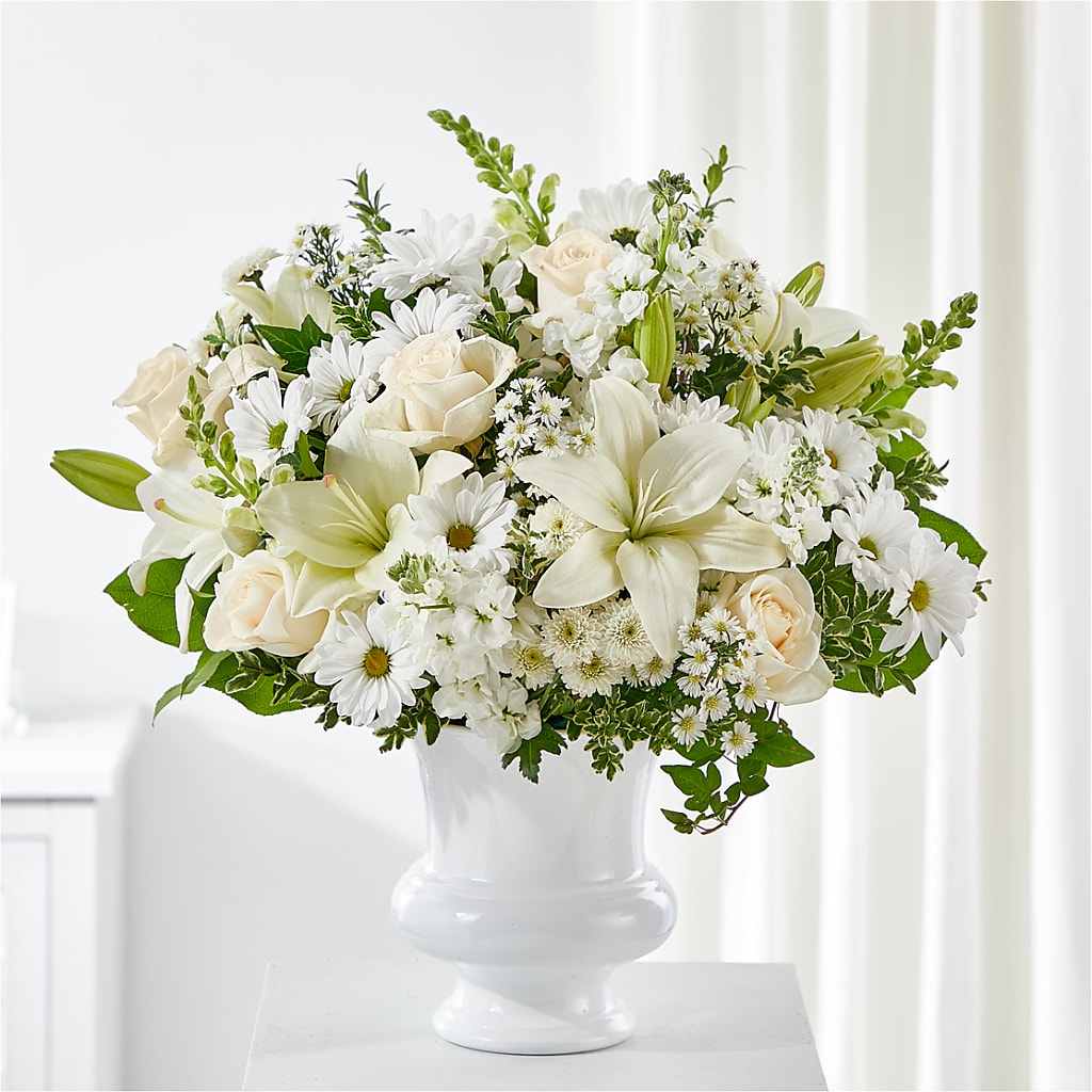Uplifting Urn Arrangement – Pukalani Floral, Paia HI
