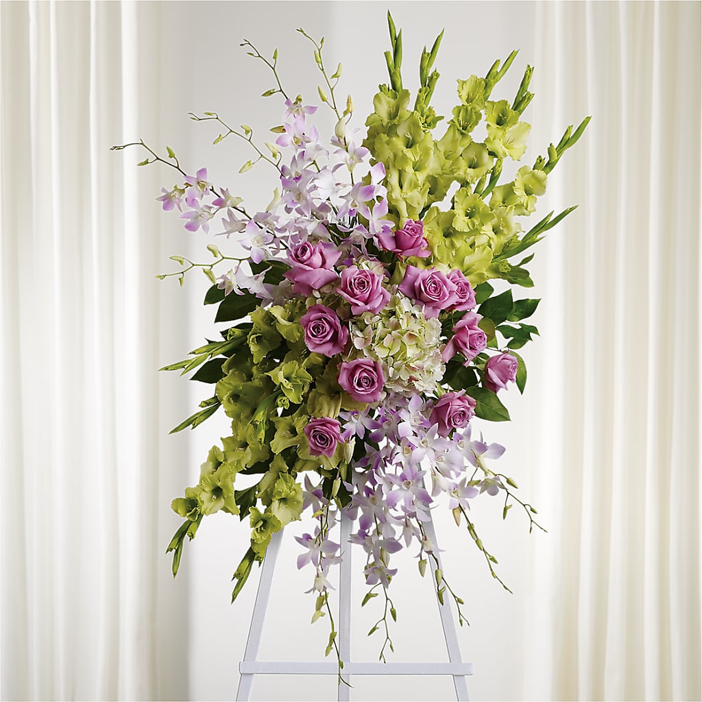 Lasting Legacy Standing Spray – Pukalani Floral, Paia HI