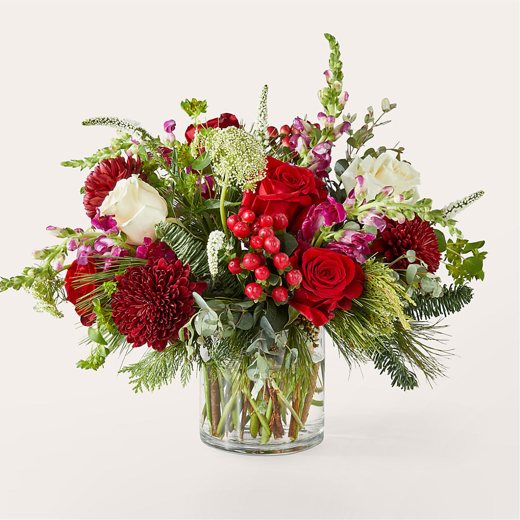 Cranberry Fizz Bouquet – Pukalani Floral, Paia HI