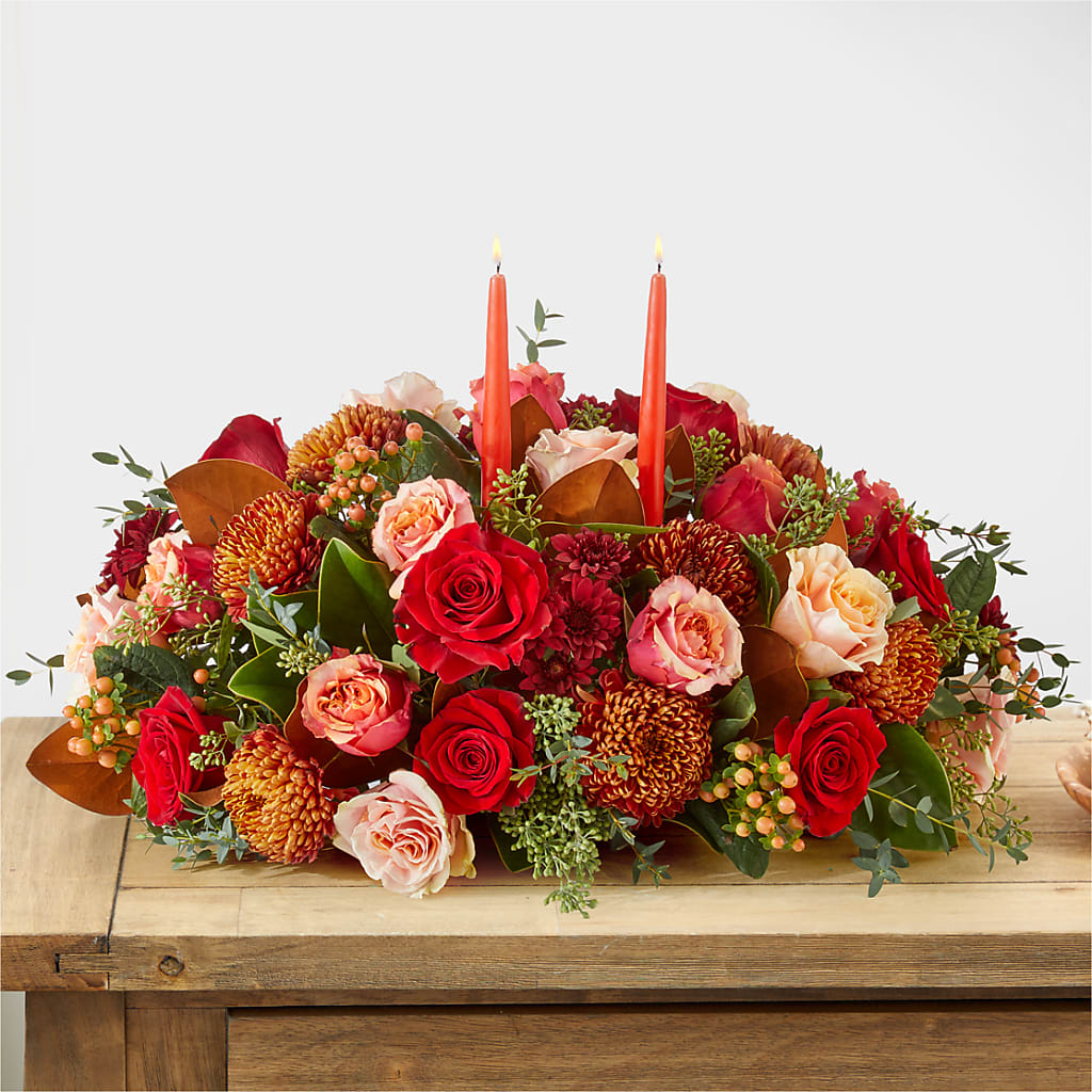Gather Near Centerpiece – Pukalani Floral, Paia HI