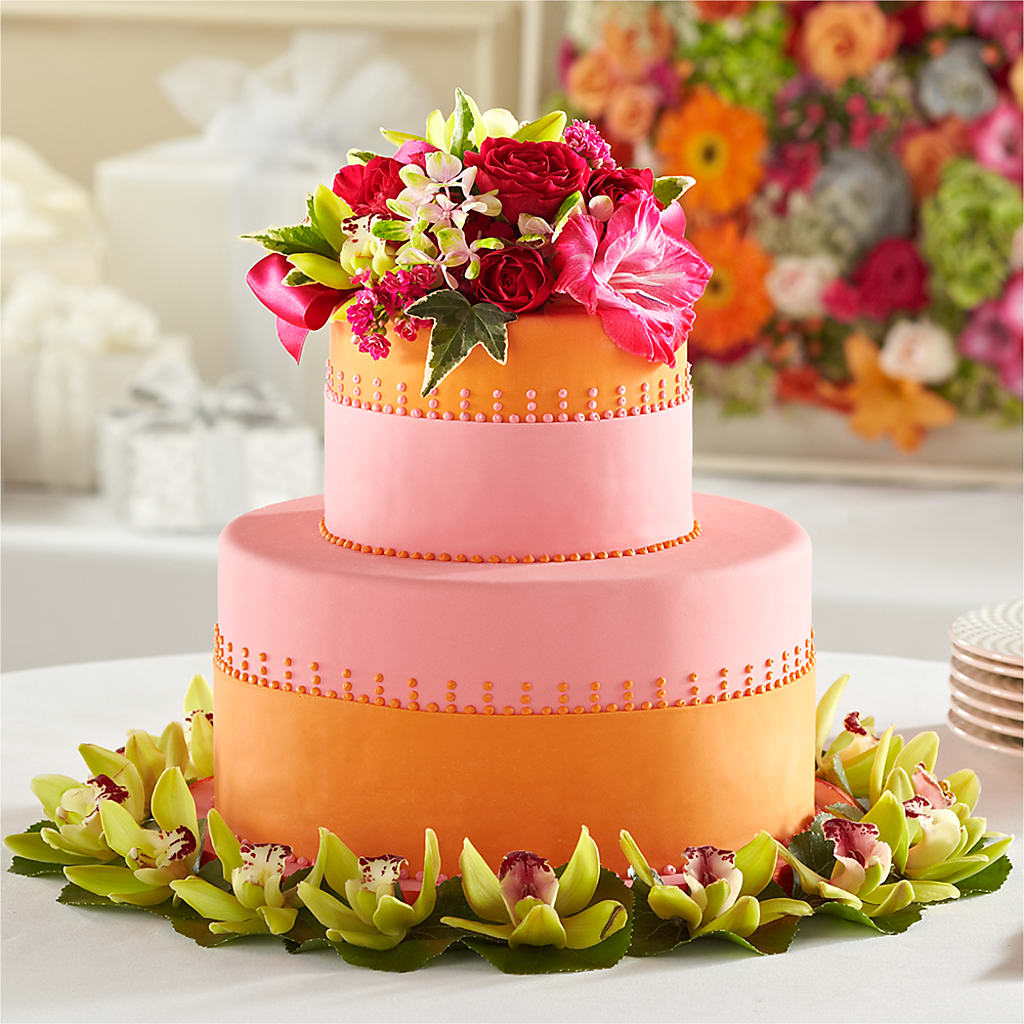 Sweet Citrus Cake Decor – Pukalani Floral, Paia HI