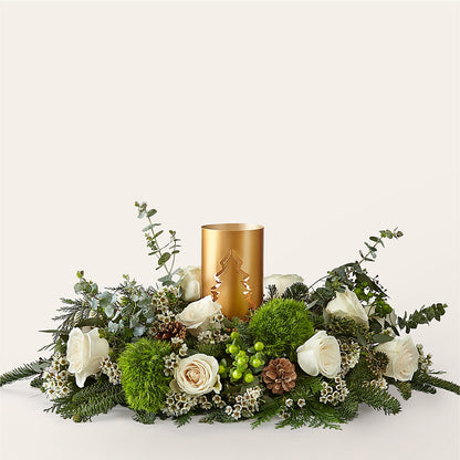 Chestnuts Roasting Centerpiece –  Pukalani Floral, Paia HI