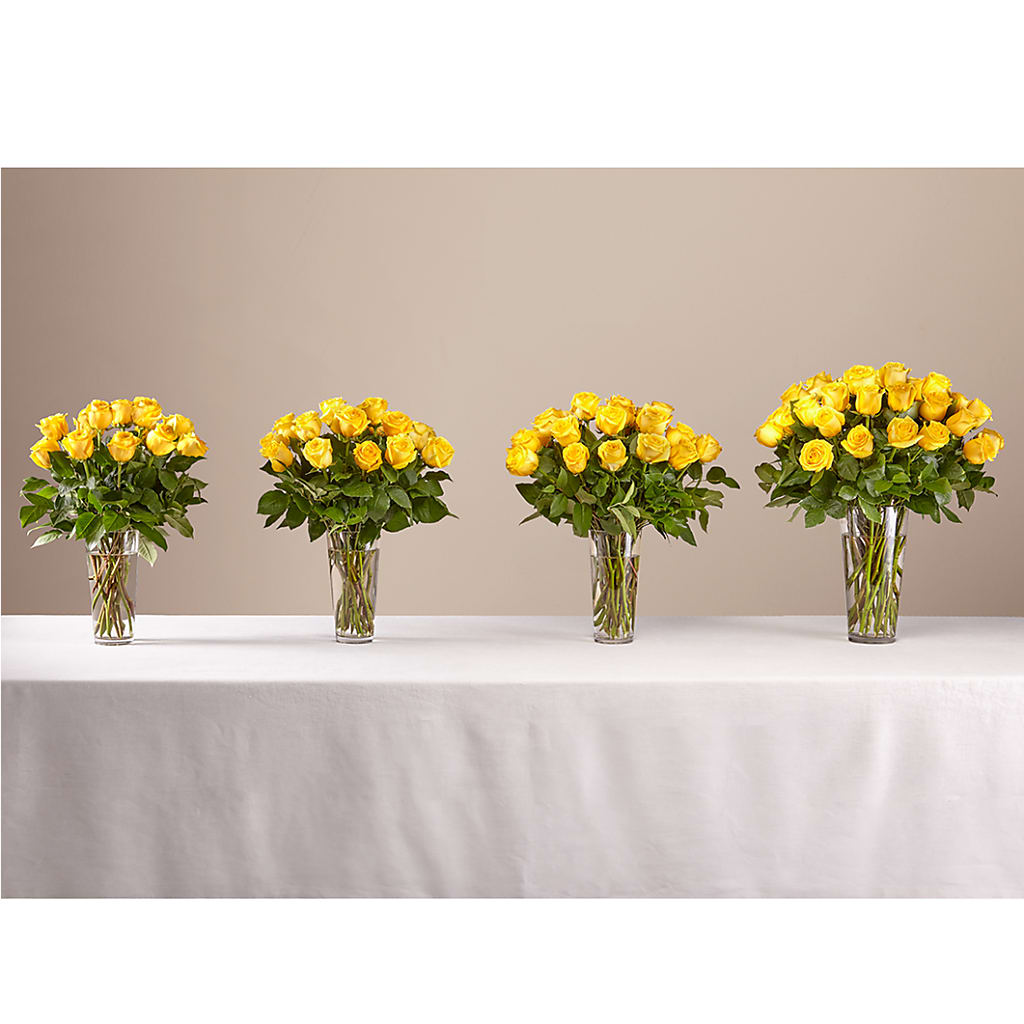 Long Stem Yellow Rose Bouquet –  Pukalani Floral, Paia HI