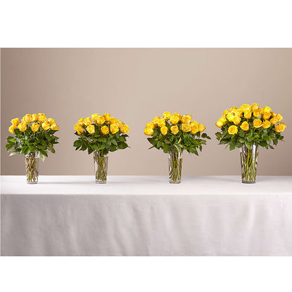 Long Stem Yellow Rose Bouquet –  Pukalani Floral, Paia HI
