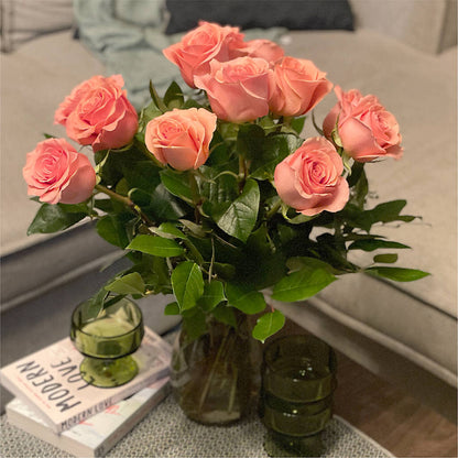 Long Stem Pink Rose Bouquet –  Pukalani Floral, Paia HI