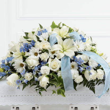 Tender Treasure Casket Spray –  Pukalani Floral, Paia HI