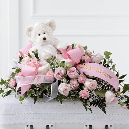 Touch of Sympathy Casket Spray –  Pukalani Floral, Paia HI