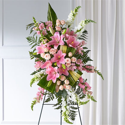 Elegant Embrace Standing Spray –  Pukalani Floral, Paia HI