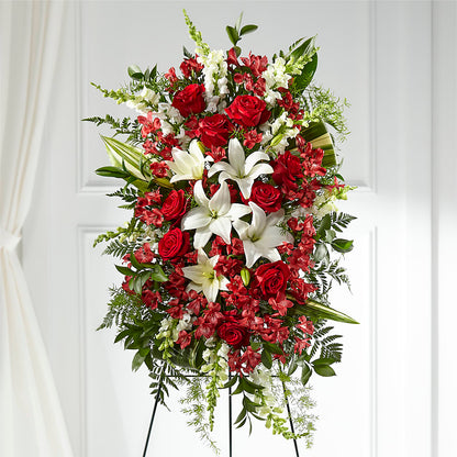 Everlasting Memory Standing Spray –  Pukalani Floral, Paia HI