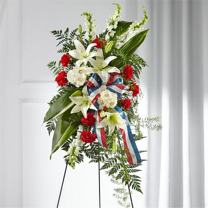 Stars of Life Standing Spray –  Pukalani Floral, Paia HI
