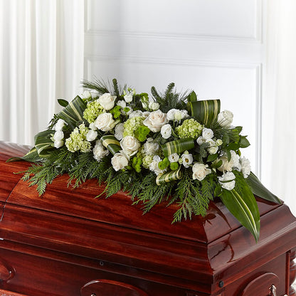 Hopeful Gesture Casket Spray –  Pukalani Floral, Paia HI