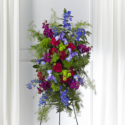 Heavenly Skies Standing Spray –  Pukalani Floral, Paia HI