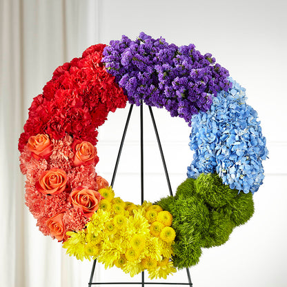 Circle of Love Wreath –  Pukalani Floral, Paia HI