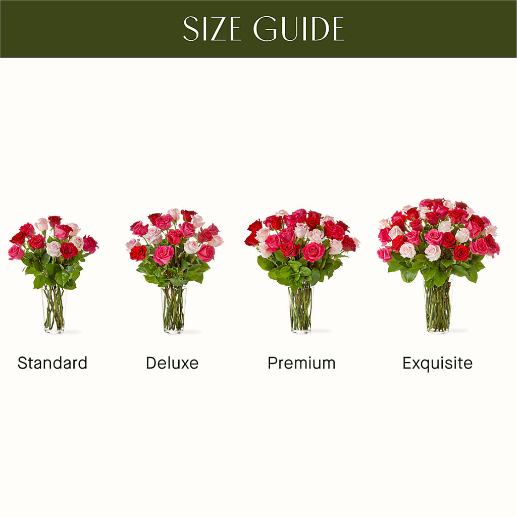 Charming Rose Bouquet –  Pukalani Floral, Paia HI
