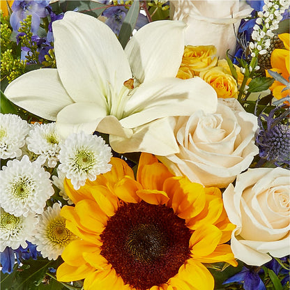 Wonderfully Sunny Bouquet –  Pukalani Floral, Paia HI