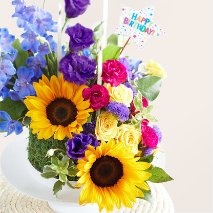 Star of the Day Floral Cake –  Pukalani Floral, Paia HI