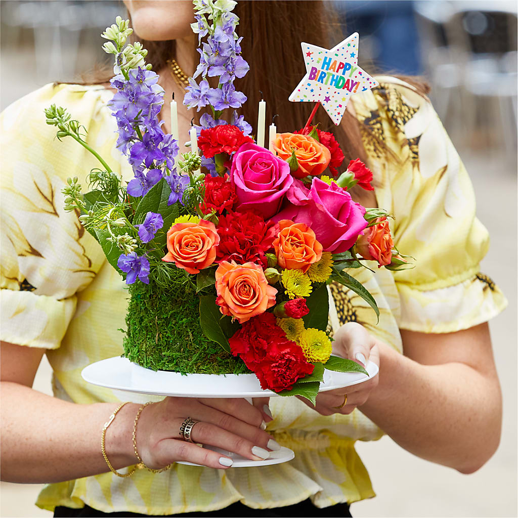 Best Year Yet Floral Cake –  Pukalani Floral, Paia HI