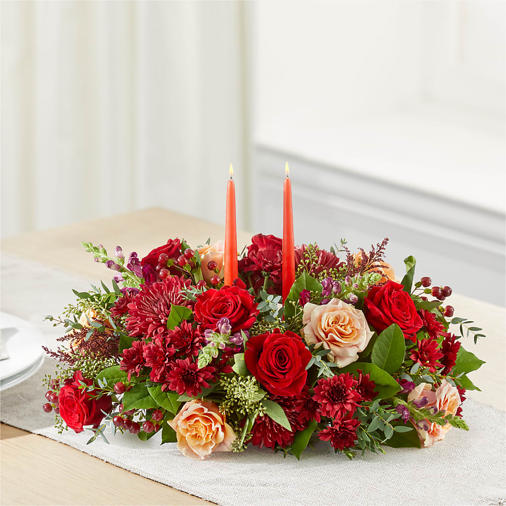 Most Thankful Centerpiece –  Pukalani Floral, Paia HI