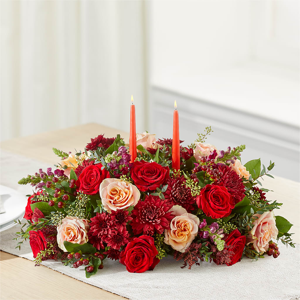 Most Thankful Centerpiece –  Pukalani Floral, Paia HI