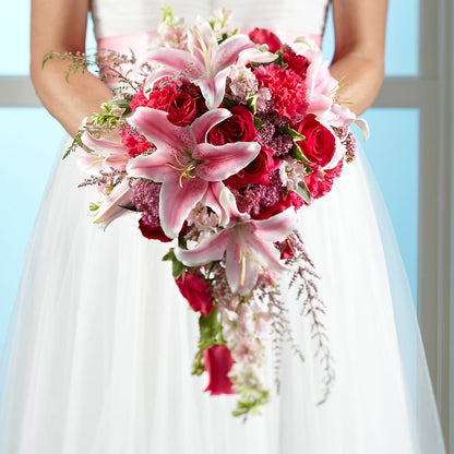 Lily & Rose Bouquet –  Pukalani Floral, Paia HI